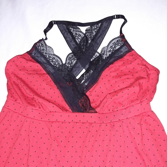 NWOT 💋 Cacique Lace Trim Chemise - Picture 3 of 6